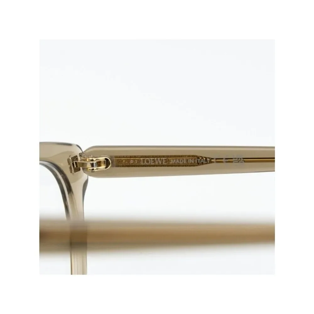 Loewe SLIM Women Eyeglasses Green Square LW50083I 096 NEW AUTHENTIC